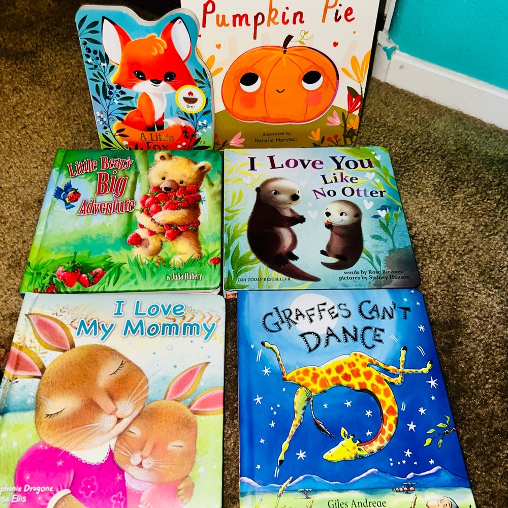Scholastic Storybook Set with Blue and Orange Covers